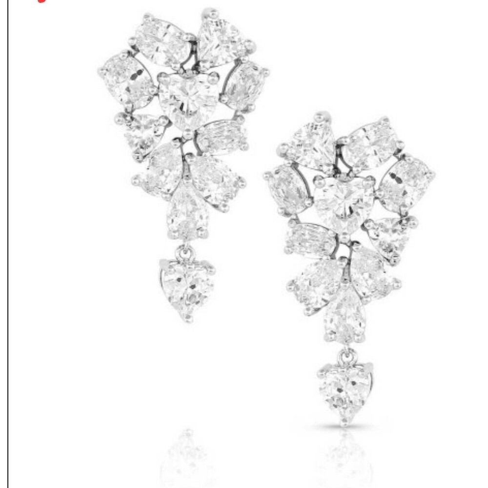 Montana Silversmith Accessories - Rock the Night Crystal EarringsNWB
